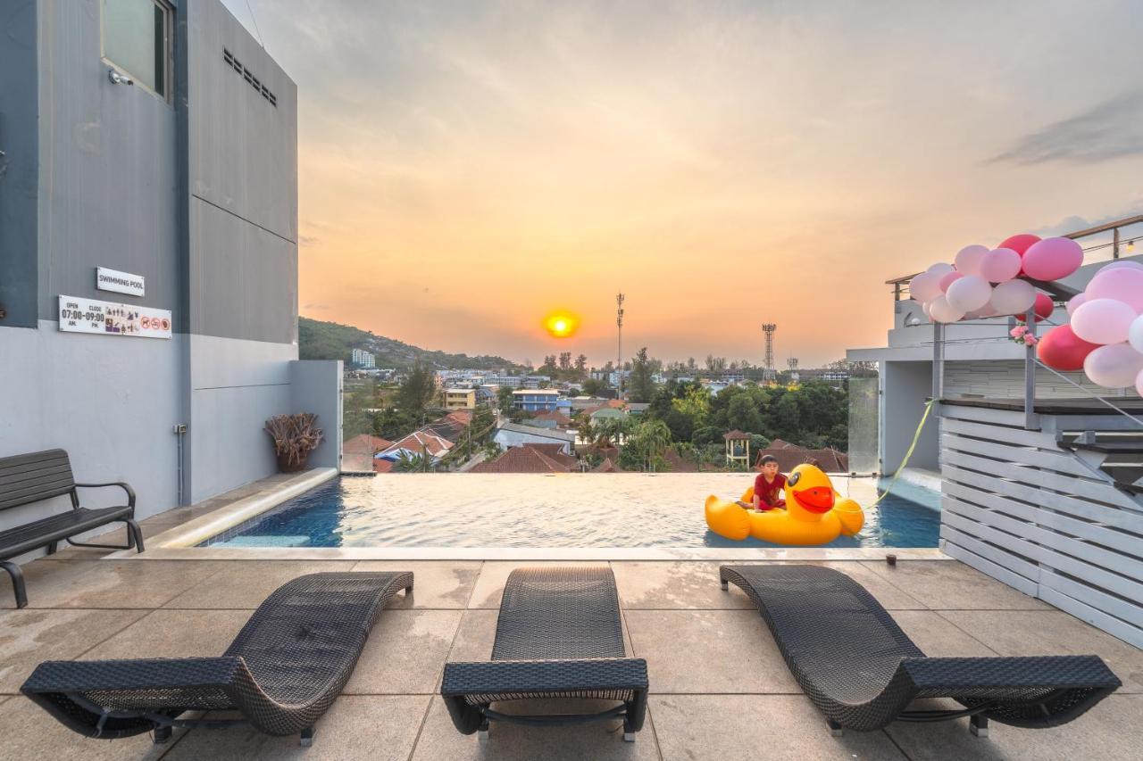 G1 Touch Blue Sky Hotel Kamala Beach Buitenkant foto