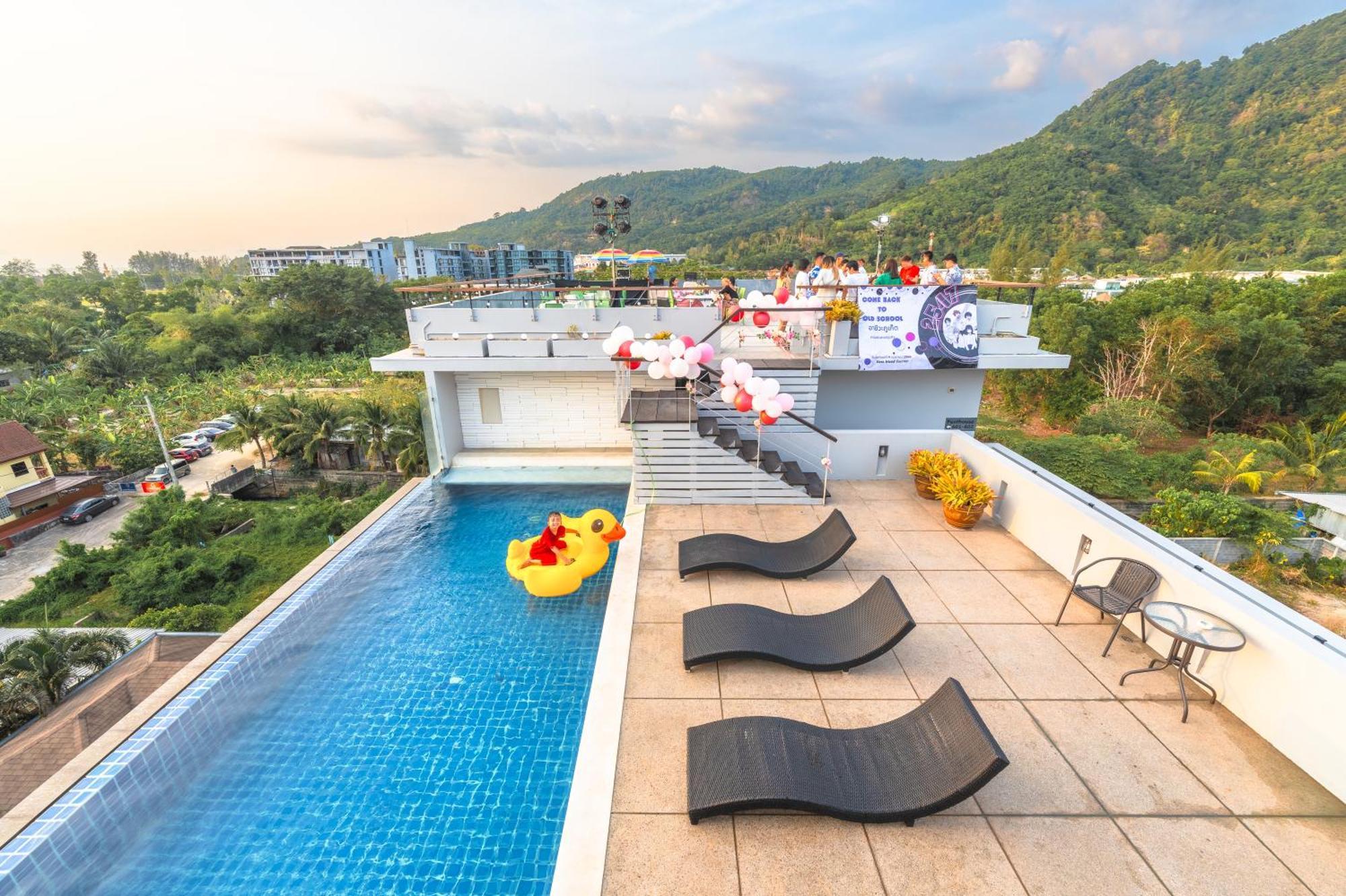 G1 Touch Blue Sky Hotel Kamala Beach Buitenkant foto